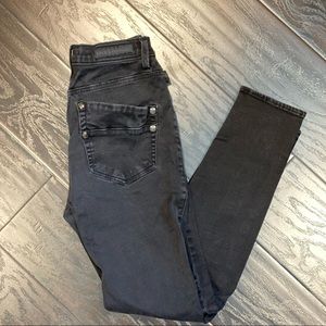 Rock & Republic Black Distressed Jeans
